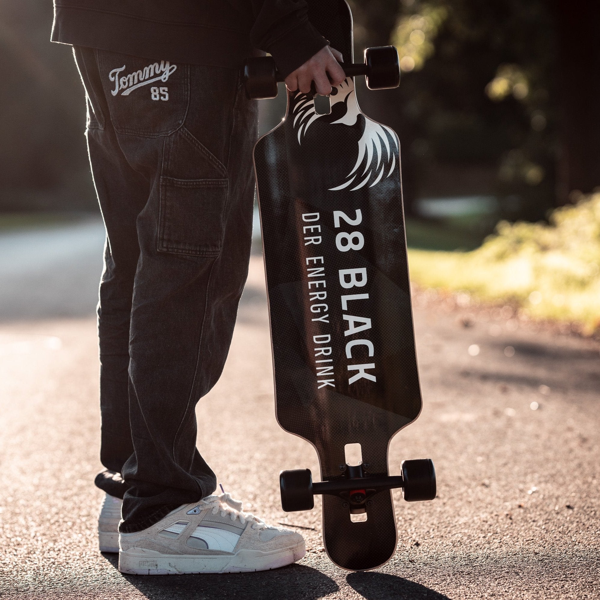 28 BLACK Longboard