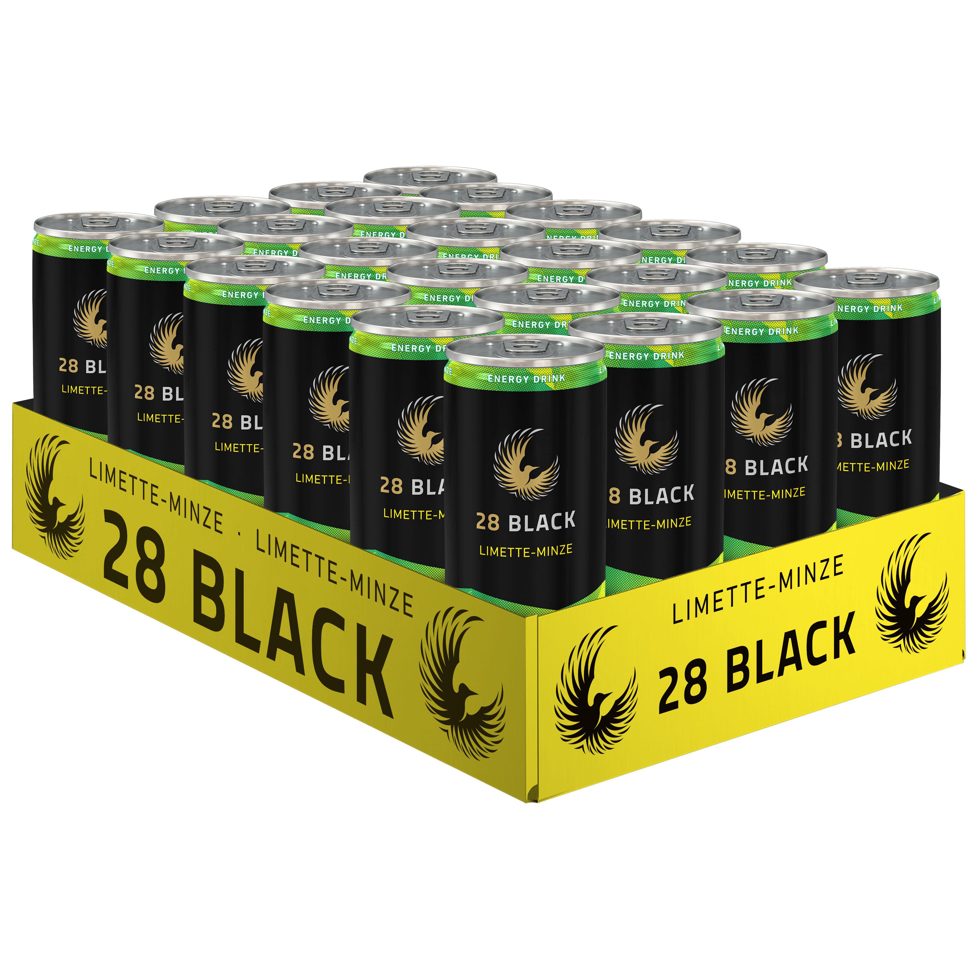28 BLACK Limette-Minze 24 x 0,25l