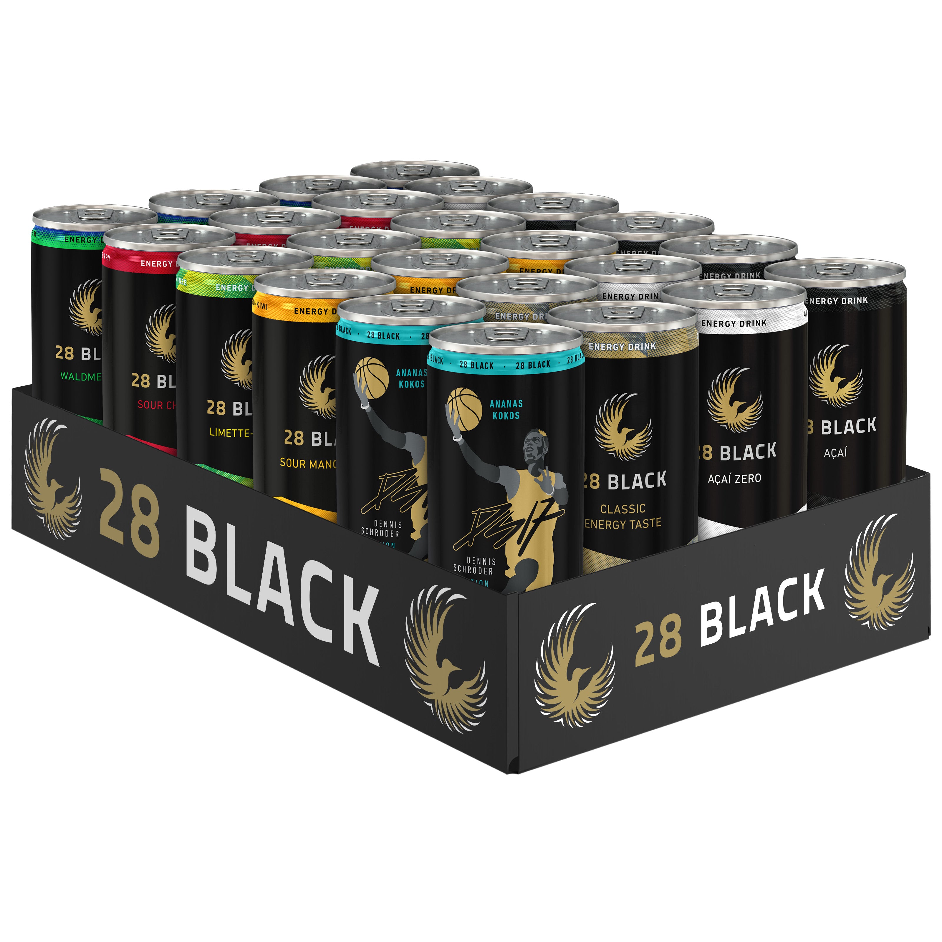 28 BLACK Mixed Tray 24 x 0,25l - 8 Sorten