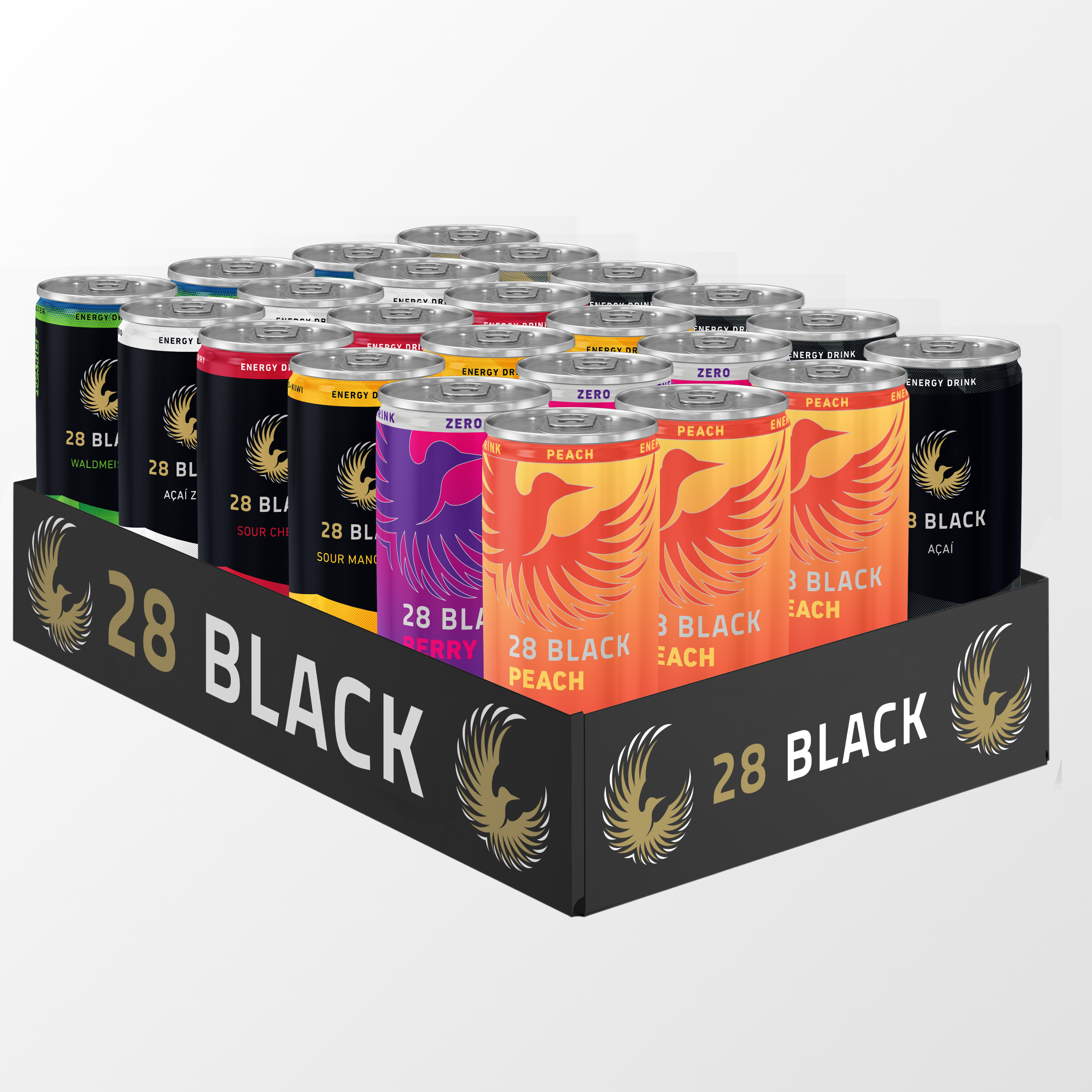 28 BLACK Mix Tray 24 x 0,25l - 8 Sorten