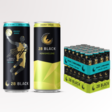 Tropical Bundle: 48 x 0,25l 28 BLACK Ananas-Kokos / Honigmelone