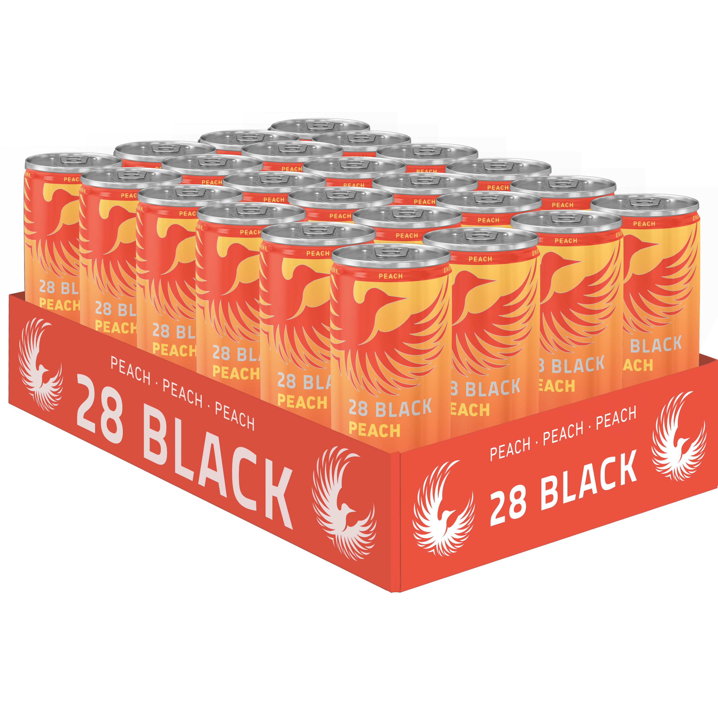 COMING SOON: 28 BLACK Peach 24 x 0,25l