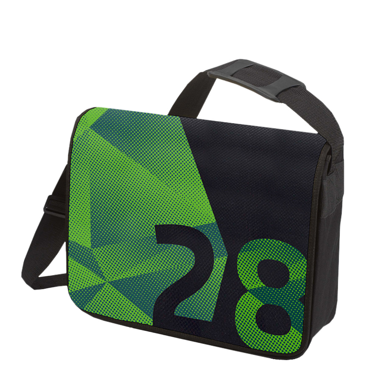 28 BLACK Messenger Bag - grün